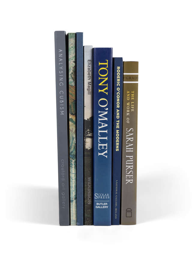 A collection of Irish Art related books, including..., Fine Irish Art at Adams Auctioneers