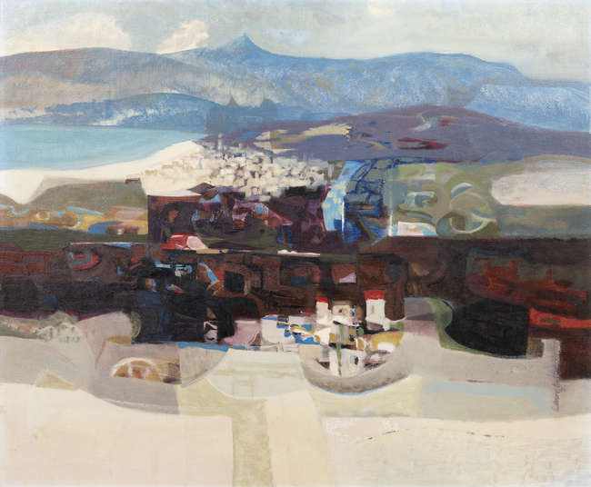 George Campbell RHA (1919-1979) 
Memory of Cantal..., Fine Irish Art at Adams Auctioneers