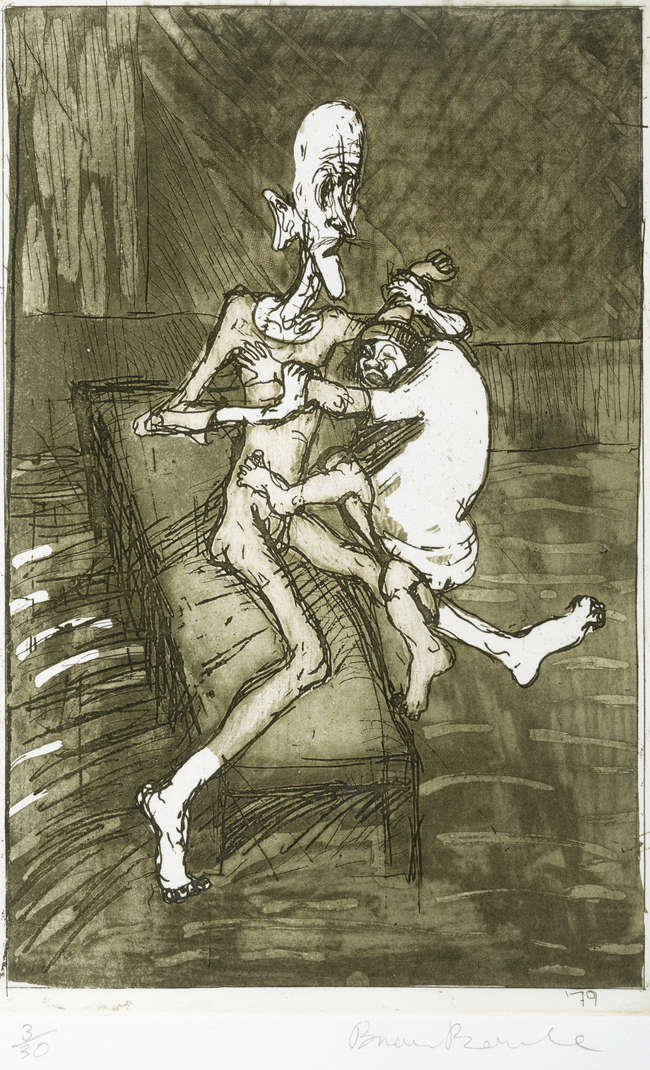 Brian Bourke (b.1936)
Maritornes and Don Quixote ..., Fine Irish Art at Adams Auctioneers