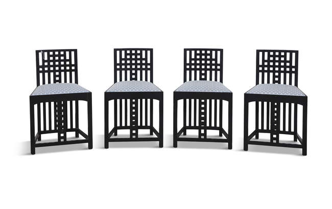 CHARLES RENNIE MACKINTOSH (1868-1928) 
A set of f..., Fine Irish Art at Adams Auctioneers