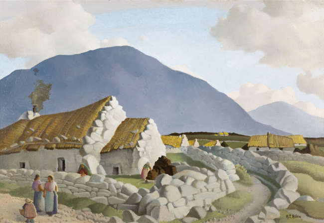 Harry Epworth Allen (1894-1958) 
Clouds over Achi..., Fine Irish Art at Adams Auctioneers