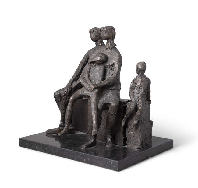 Melanie le Brocquy HRHA (1919-2018) 
The Family ..., Fine Irish Art at Adams Auctioneers