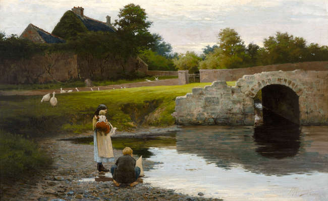 Joseph Malachy Kavanagh RHA (1856-1