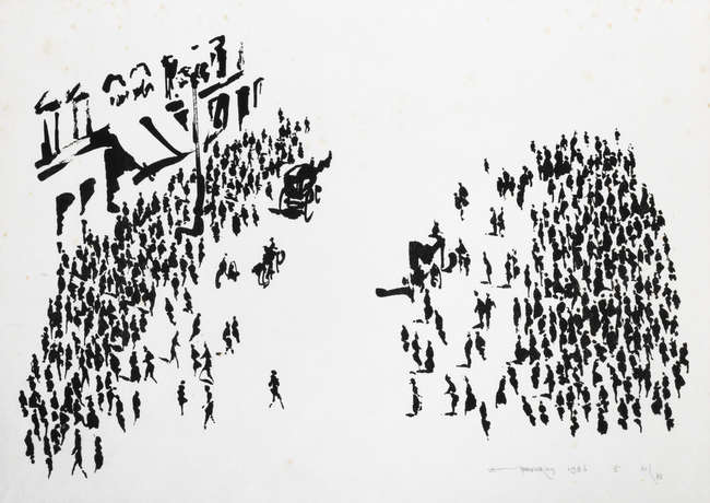 Louis Le Brocquy HRHA (1916-2012) 
Sackville Stre..., Fine Irish Art at Adams Auctioneers