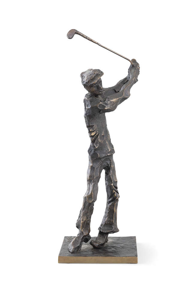 John Behan RHA (b.1938) 
Golfer 
