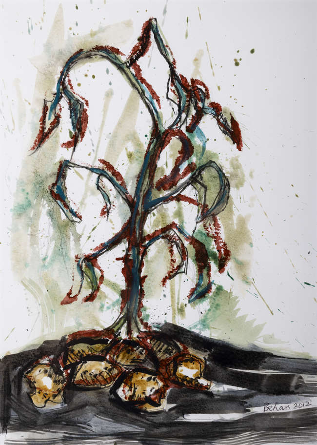 John Behan RHA (b.1938)
The failed Potato 34 x 23..., Fine Irish Art at Adams Auctioneers