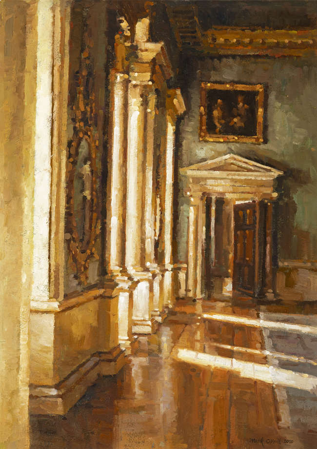 Mark O'Neill (b.1963) 
Through the Drawing Room (..., Fine Irish Art at Adams Auctioneers