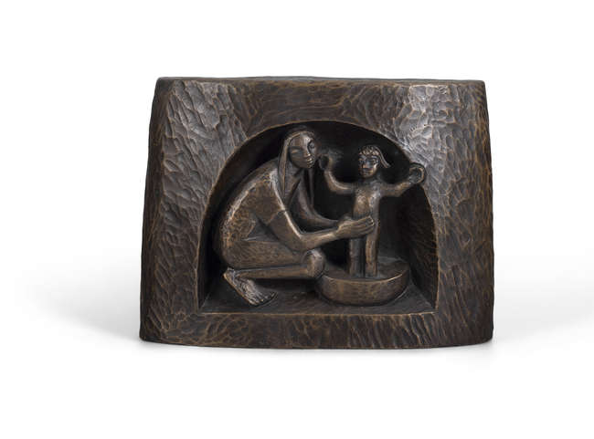 Imogen Stuart RHA (1927-2024) 
Mother & Child
Br..., Fine Irish Art at Adams Auctioneers