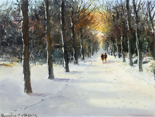 Norman J. McCaig (1929-2001) 
Winter Sun, St Step..., Fine Irish Art at Adams Auctioneers