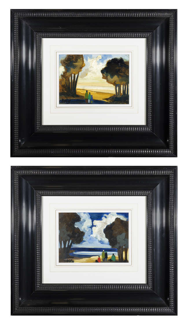 Markey Robinson (1918-1999) 
Figures by the Coast..., Fine Irish Art at Adams Auctioneers
