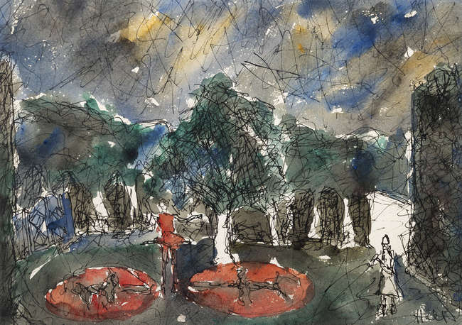 Kenneth Hall (1913-1946) 
Design for a Ballet, Tr..., Fine Irish Art at Adams Auctioneers