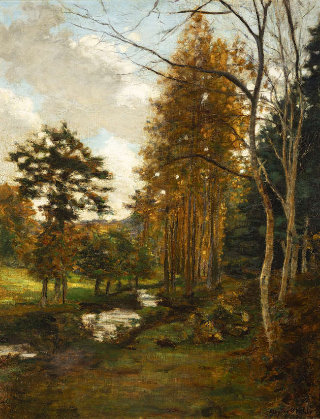 Aloysius O'Kelly (1853-1936) 
Autu