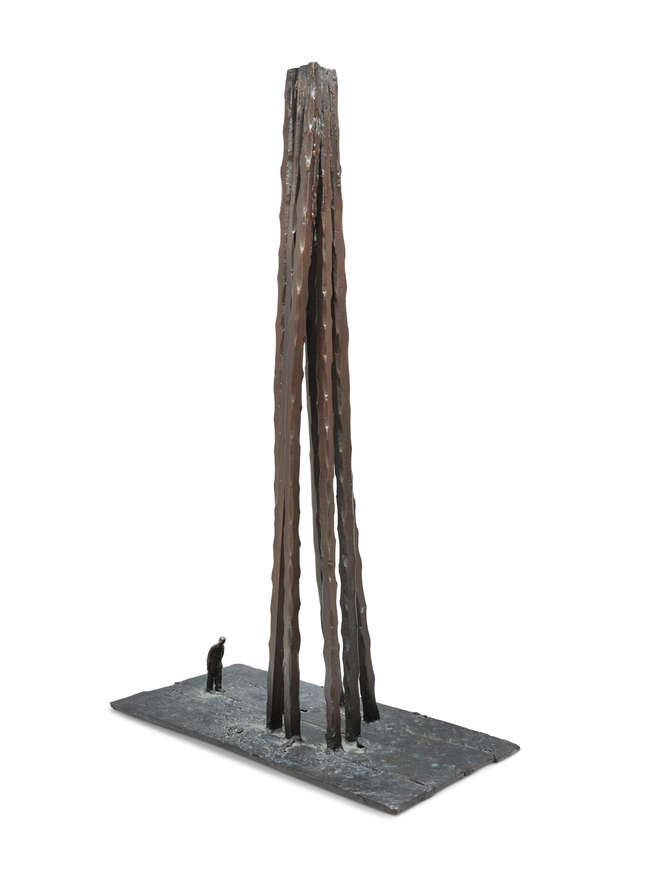 Deborah Brown (1927-2023) 
Seeking Shelter (1990)..., Fine Irish Art at Adams Auctioneers