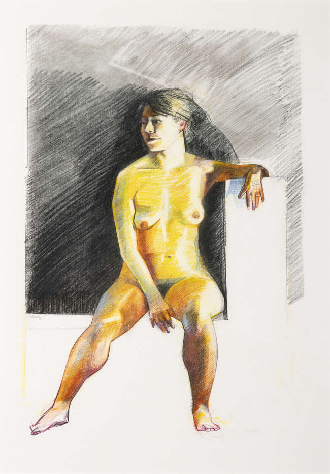 JAMES HANLEY RHA (b.1965) 
Life Room Nude - Laura..., Fine Irish Art at Adams Auctioneers