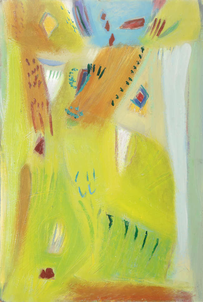 Tony O'Malley HRHA (1913-2003) 
Silent Garden (19..., Fine Irish Art at Adams Auctioneers