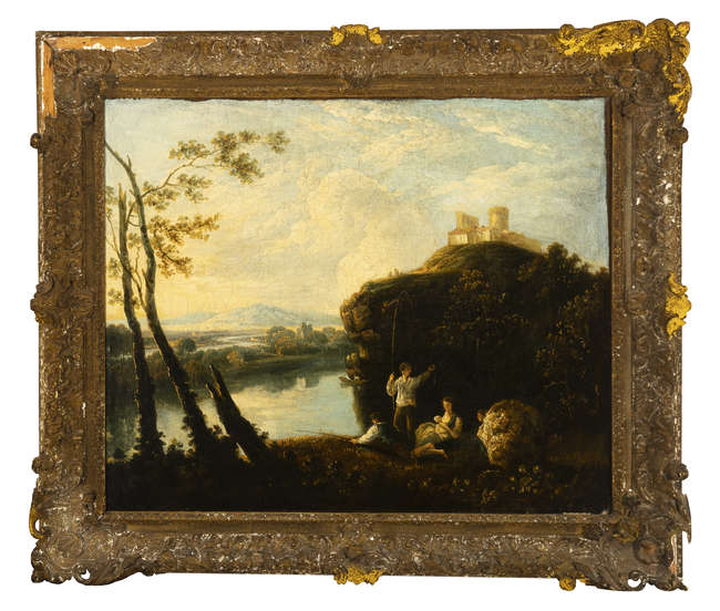 FOLLOWER OF RICHARD WILSON 
Classical landscape, ..., Fine Irish Art at Adams Auctioneers