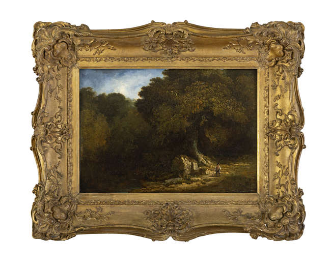 JAMES ARTHUR O'CONNOR (1792-1841) 
Wooded Landsca..., Fine Irish Art at Adams Auctioneers
