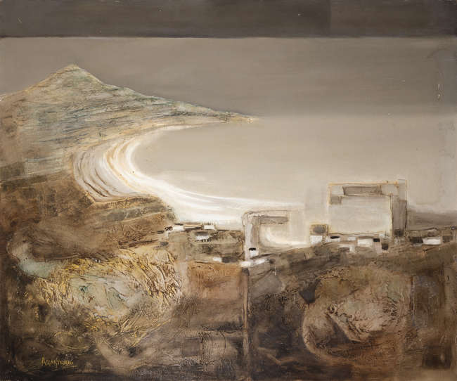 Arthur Armstrong RHA (1924-1996) 
Small Harbour, ..., Fine Irish Art at Adams Auctioneers