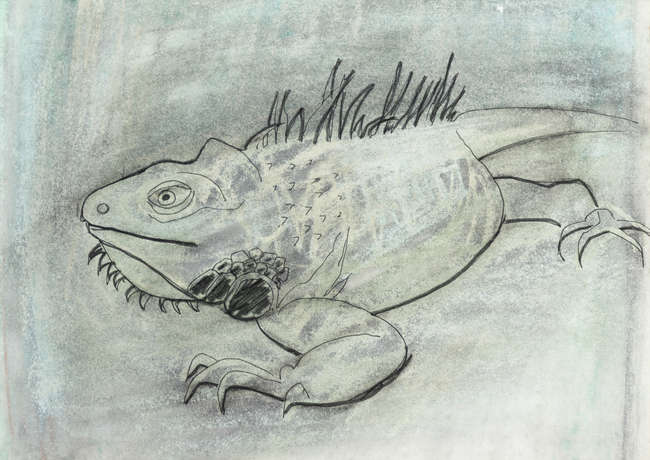 Arthur Armstrong RHA (1924-1996) 
The Lizard
Mix..., Fine Irish Art at Adams Auctioneers