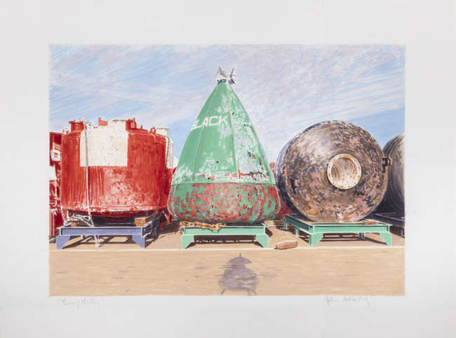 John Doherty (b.1949) 
'Buoy Study'
Watercolour,..., Fine Irish Art at Adams Auctioneers