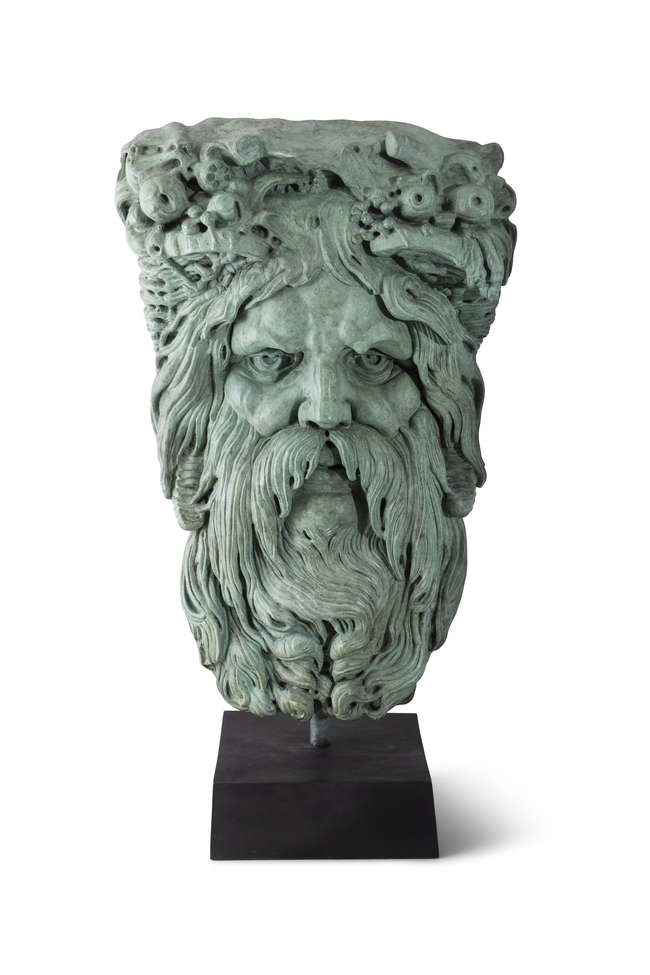 Rory Breslin (b.1963) 
The Somerset Mask
Bronze,..., Fine Irish Art at Adams Auctioneers