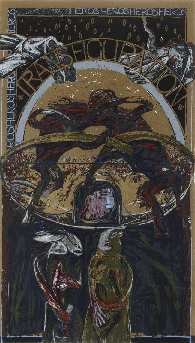 Patrick Graham (b.1943) 
Transfiguration 
Lithog..., Fine Irish Art at Adams Auctioneers