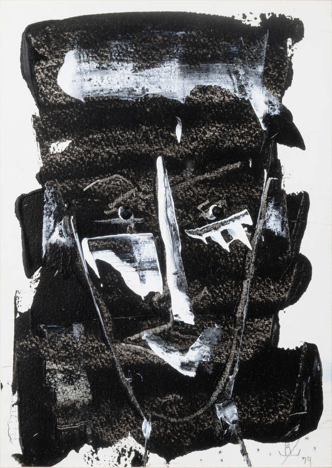 John Kingerlee (b.1936) 
Head 
Mixed media, 23 x..., Fine Irish Art at Adams Auctioneers