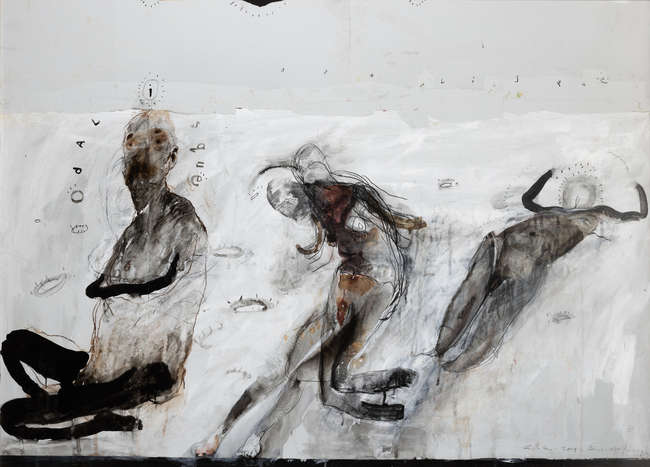 PATRICK GRAHAM (B.1943) 
Odalisque Suite 1 
Mixe..., Fine Irish Art at Adams Auctioneers