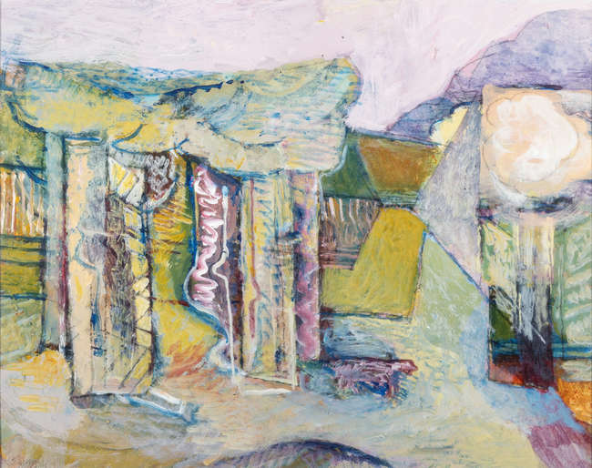 Nevill Johnson (1911-1999) 
Holland Park
Mixed m..., Fine Irish Art at Adams Auctioneers