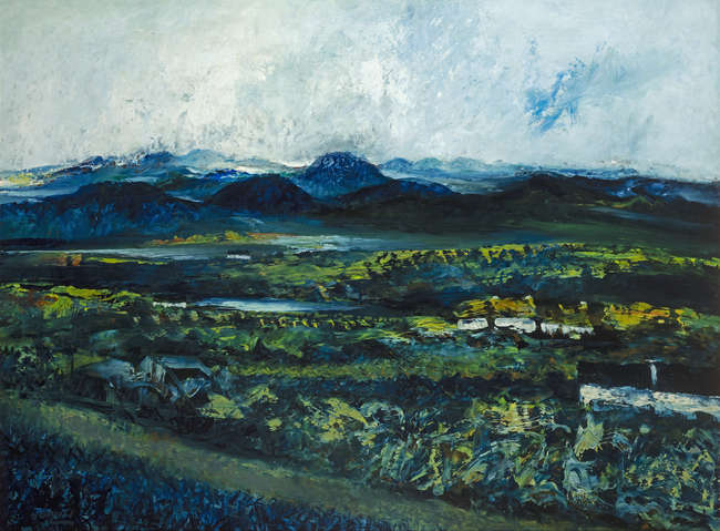 Daniel O'Neill (1920-1974) 
Landscape Co. Down
O..., Fine Irish Art at Adams Auctioneers