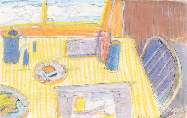 Tony O'Malley HRHA (1913-2003) 
Interior Trevayle..., Fine Irish Art at Adams Auctioneers