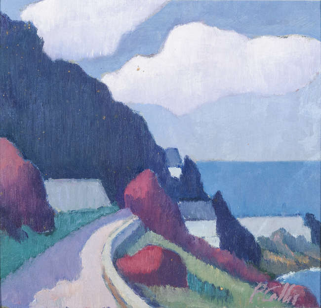 Peter Collis RHA (1929-2012) 
The Vico Road 
Oil..., Fine Irish Art at Adams Auctioneers