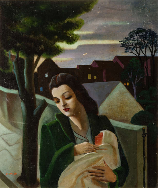 Cecil Ffrench Salkeld HRHA (1904-1969) 
Mother an..., Fine Irish Art at Adams Auctioneers