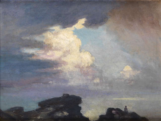 *George Russell Æ (1867-1935) 
Clouds Over the H..., Fine Irish Art at Adams Auctioneers