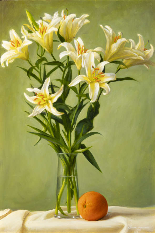 Conor Walton (b.1970) 
Still Life with Lillies an..., Fine Irish Art at Adams Auctioneers