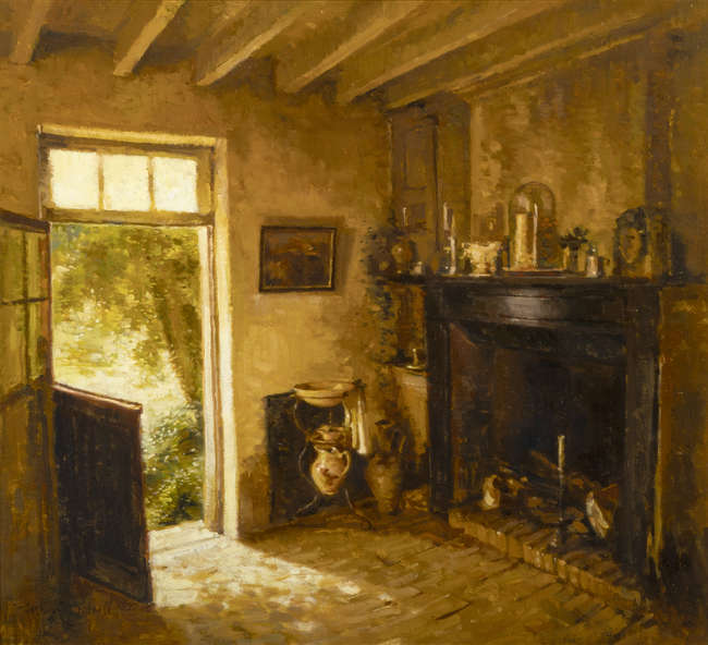 Mark O'Neill (b.1963) 
Interior in the Slieve Blo..., Fine Irish Art at Adams Auctioneers