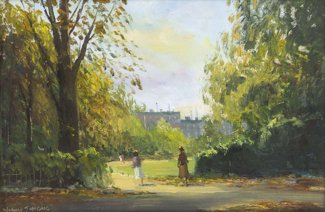 Norman J. McCaig (1929-2000) 
Strolling, St. Step..., Fine Irish Art at Adams Auctioneers