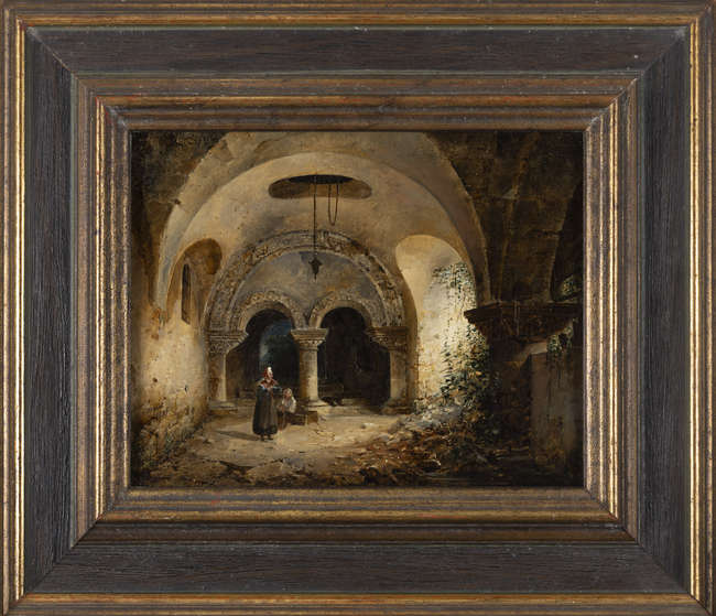 CHARLES LOUIS LESAINT (FRENCH 1795 - 1843)
Closit..., Fine Irish Art at Adams Auctioneers