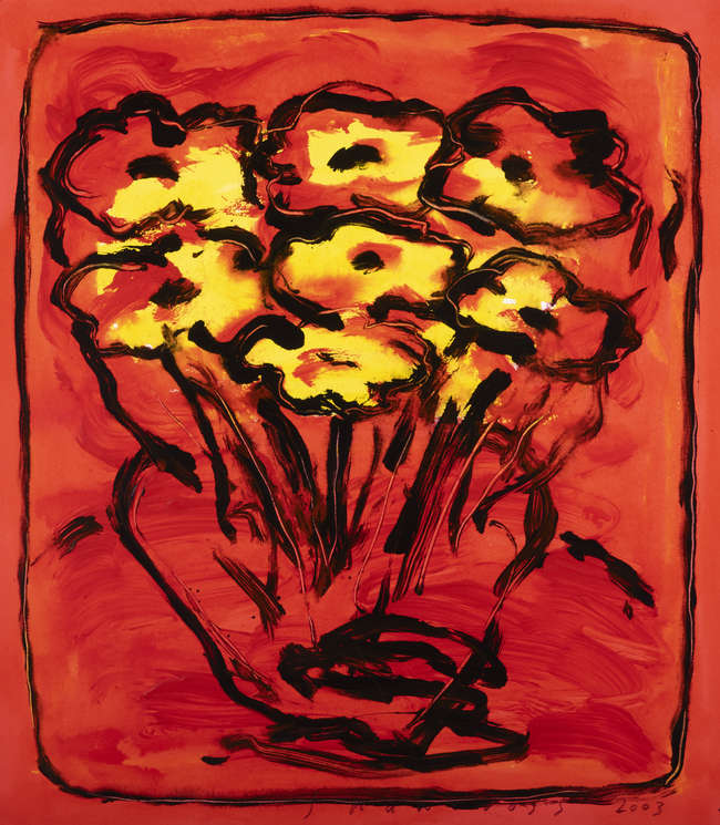 NEIL SHAWCROSS MBE RHA HRUA (B.1940) 
Flowers
Wa..., Fine Irish Art at Adams Auctioneers