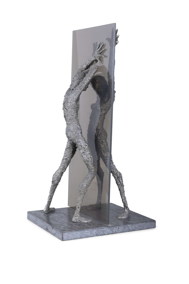 Rowan Gillespie (b.1953) 
Love
Alloy and Perspex..., Fine Irish Art at Adams Auctioneers