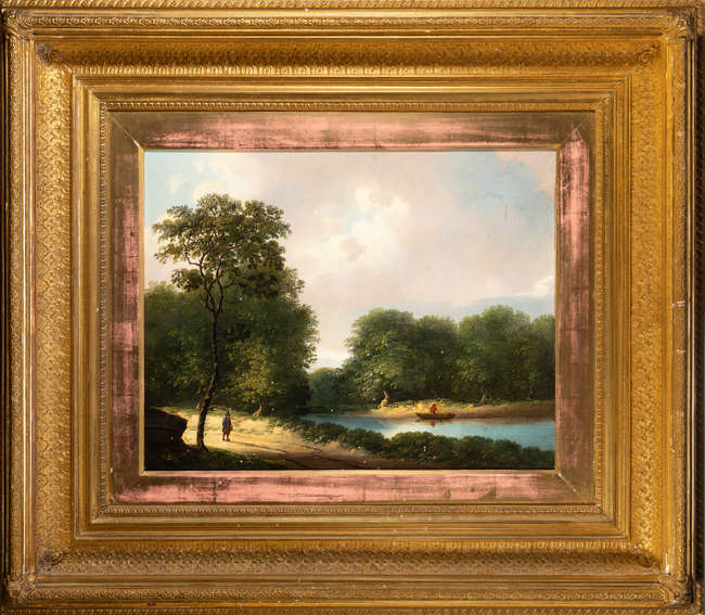 JAMES ARTHUR O'CONNOR (1792-1841) 
Figure in a bl..., Fine Irish Art at Adams Auctioneers