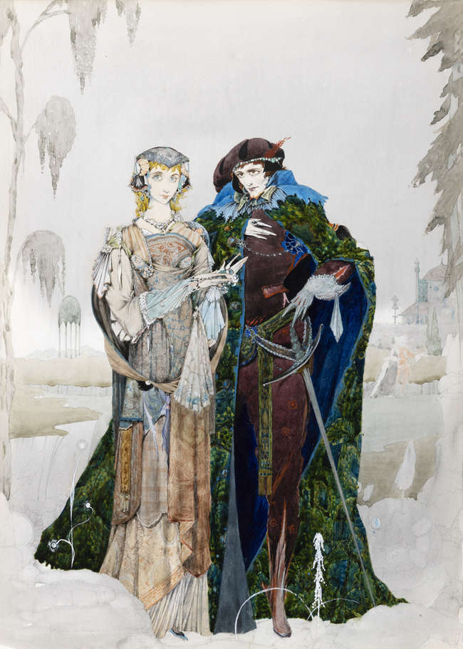 Harry Clarke RHA (1889-1931) 
Faust (1924/25)
Pe..., Fine Irish Art at Adams Auctioneers