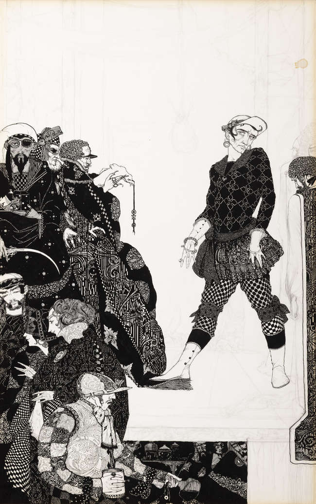 Harry Clarke RHA (1889-1931) 
The Playboy of the ..., Fine Irish Art at Adams Auctioneers