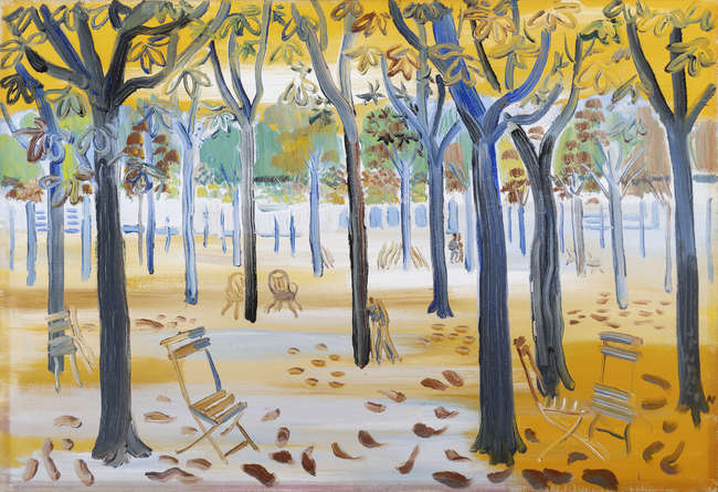 Jack P. Hanlon (1913 - 1968) 
Les Tuileries
Oil ..., Fine Irish Art at Adams Auctioneers