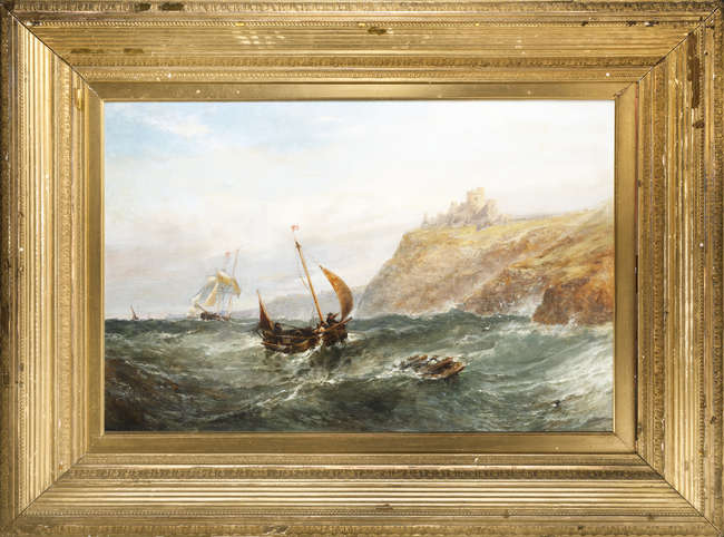 EDWIN HAYES RHA RI ROI (1819-1904) 
Tantallon Cas..., Fine Irish Art at Adams Auctioneers