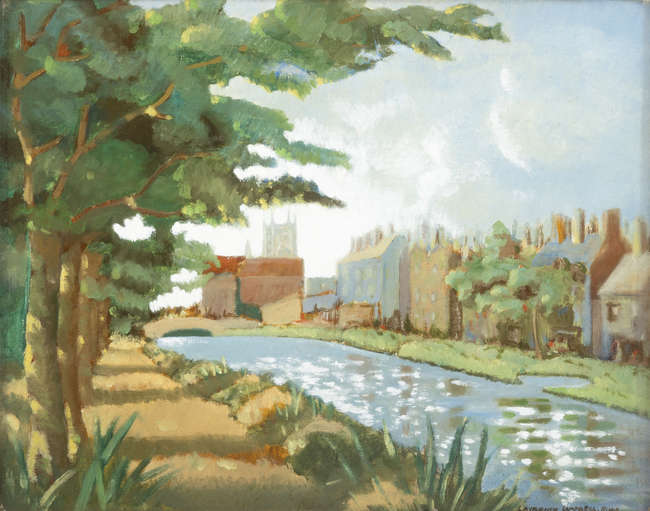 Laurence Campbell RHA (1911-1964) 
Grand Canal at..., Fine Irish Art at Adams Auctioneers