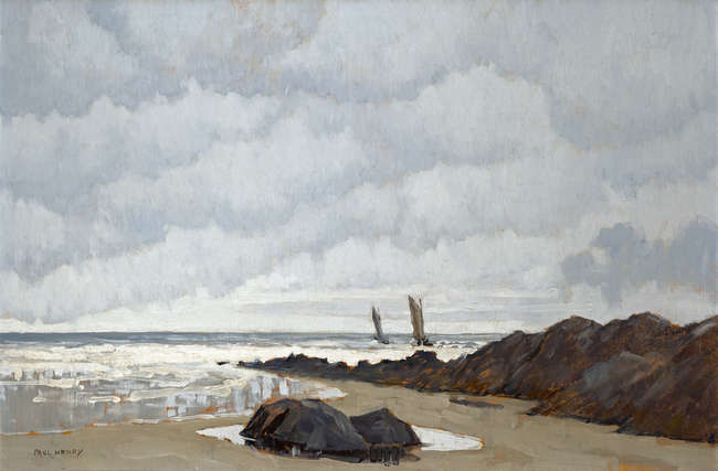 Paul Henry RHA (1877-1958) 
Coastal Landscape wit..., Fine Irish Art at Adams Auctioneers