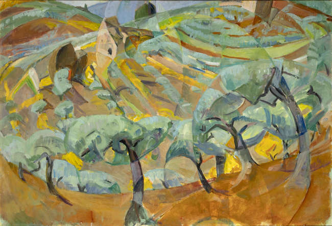 Mary Swanzy HRHA (1882-1978) 
Cubist Landscape 
..., Fine Irish Art at Adams Auctioneers