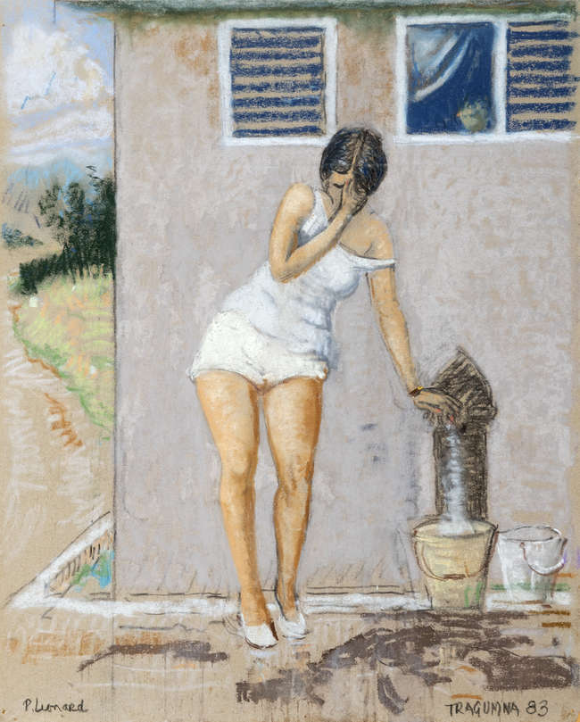 Patrick Leonard HRHA (1918 - 2005) 
Tragumna (198..., Fine Irish Art at Adams Auctioneers