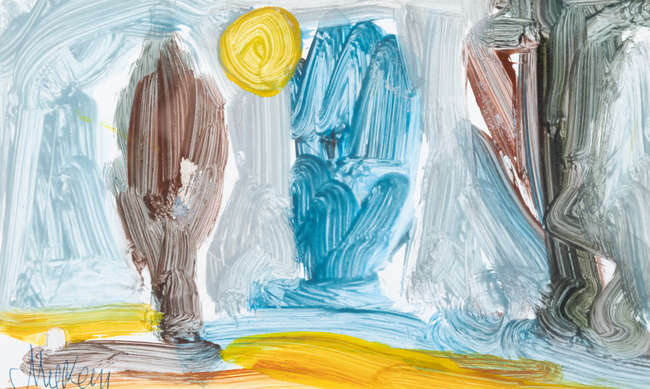 Markey Robinson (1918-1999) 
Trees
Watercolour,1..., Fine Irish Art at Adams Auctioneers